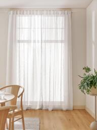 Light-Filtering Curtains Ibiza with Hidden Tab Top, Set of 2, W 135 cm - thumbnail 2