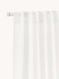 Light-Filtering Curtains Ibiza with Hidden Tab Top, Set of 2, W 135 cm - thumbnail 1