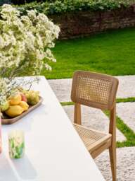 Teak Wood Garden Chair C-Chair - thumbnail 3