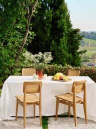 Teak Wood Garden Chair C-Chair - thumbnail 7