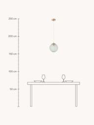 Small Glass Pendant Light Lorna - thumbnail 9
