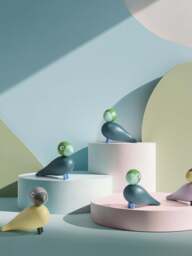 Hand-Painted Decorative Object Birds - thumbnail 8