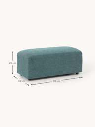Ottoman Melva, W 99 x D 42 cm - thumbnail 7