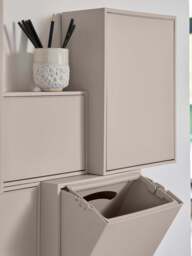 Wall-Mounted Recycling Box Mona - thumbnail 3