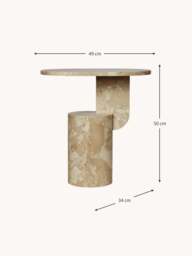 Oval Marble Side Table Insert - thumbnail 8