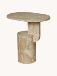 Oval Marble Side Table Insert - thumbnail 2