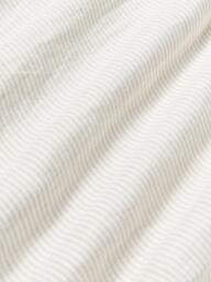 Washed Linen Duvet Cover Rinna with Fine Stripes - thumbnail 5