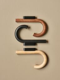 Walnut Wood Wall Hook Umbrella, in Various Sizes - thumbnail 3