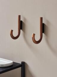 Walnut Wood Wall Hook Umbrella, in Various Sizes - thumbnail 2