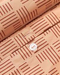 Geometric Print Cotton Percale Pillowcase Inki - thumbnail 4