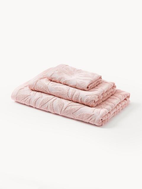 High-Low Towel Set Leaf, in various set sizes - image 1
