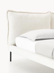 Upholstered Teddy Bouclé Bed Amelia - thumbnail 5