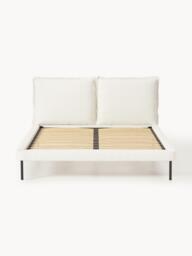 Upholstered Teddy Bouclé Bed Amelia - thumbnail 4
