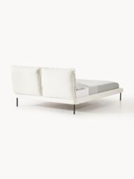 Upholstered Teddy Bouclé Bed Amelia - thumbnail 3