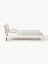 Upholstered Teddy Bouclé Bed Amelia - thumbnail 2