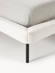 Upholstered Teddy Bouclé Bed Amelia - thumbnail 6