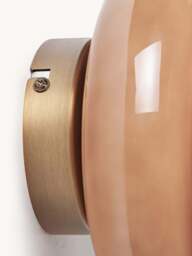 Opal Glass Wall Lamp Baya - thumbnail 4