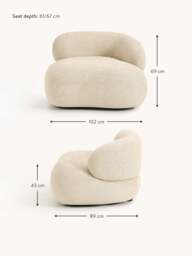Lounge Armchair Alba - thumbnail 4