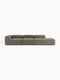Bouclé Modular XL Chaise Lennon - thumbnail 1