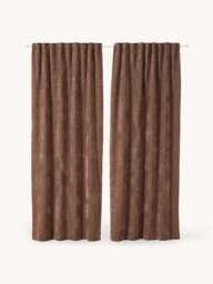 Dim-Out Multi-Band Curtains Lasha, Set of 2, W 135 cm - thumbnail 2