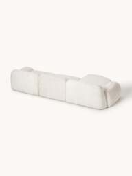 Modular Teddy Bouclé Corner Sofa Wolke (4-seater) - thumbnail 4