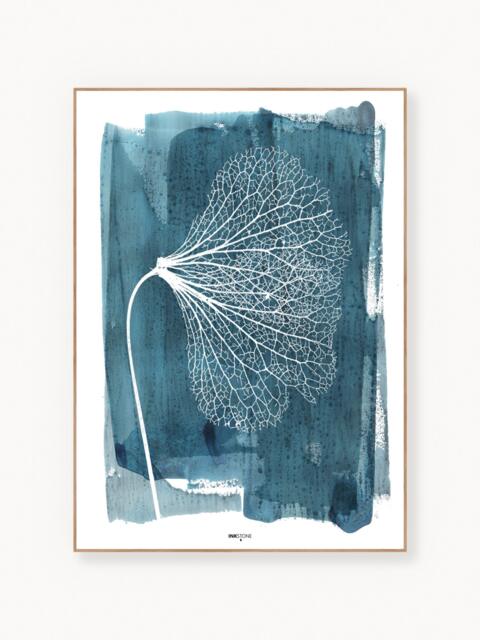 Framed Digital Print White Ginko - image 1