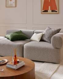 Velvet Cushion Cover Solenne with Chenille Embroidery - thumbnail 5