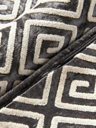 Velvet Cushion Cover Solenne with Chenille Embroidery - thumbnail 3