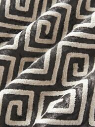 Velvet Cushion Cover Solenne with Chenille Embroidery - thumbnail 4