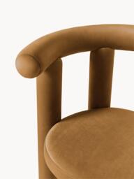 Upholstered Velvet Chair Calan - thumbnail 6