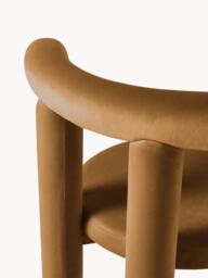 Upholstered Velvet Chair Calan - thumbnail 7