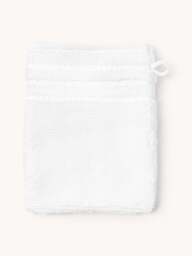 Wash Gloves Luxe with Striped Border, Set of 2