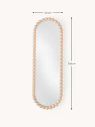 Full-Length Wall Mirror Ayu with Ash Wood Frame - thumbnail 7