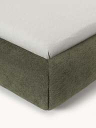 Upholstered Teddy Bouclé Bed Alba - thumbnail 6