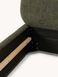 Upholstered Teddy Bouclé Bed Alba - thumbnail 7