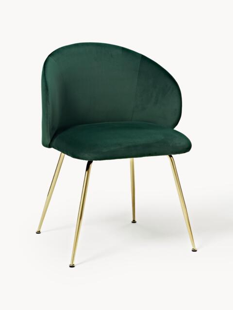 Upholstered Velvet Chairs Luisa, Set of 2 - image 1