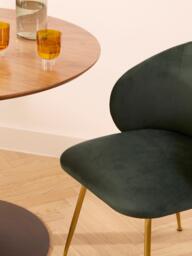 Upholstered Velvet Chairs Luisa, Set of 2 - thumbnail 5