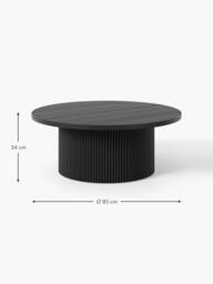 Round Wooden Coffee Table Nele - thumbnail 7