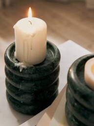 Marble Candle Holders Orta, Set of 2 - thumbnail 9
