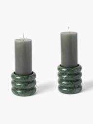 Marble Candle Holders Orta, Set of 2 - thumbnail 7