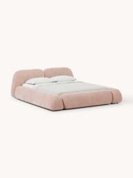 Upholstered Bed Wolke with Storage