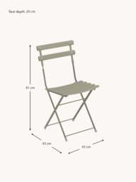 Folding Garden Chairs Arc En Ciel, Set of 2 - thumbnail 5