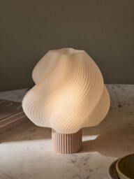 Small Portable Table Lamp Soft Serve, Dimmable - thumbnail 2