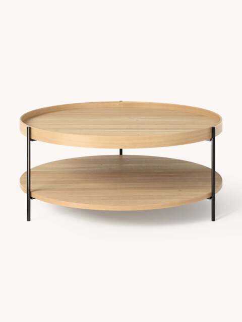 Round Wooden Coffee Table Renee - image 1