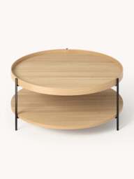 Round Wooden Coffee Table Renee - thumbnail 3