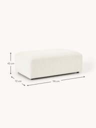 XL Ottoman Melva, W 116 x D 72 cm - thumbnail 8