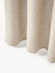 Light-Filtering Rod Pocket Curtains Harmony, Set of 2, W 140 cm - thumbnail 4