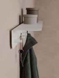 Steel Wall Rack Malou, W 60 cm - thumbnail 3