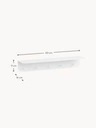 Steel Wall Rack Malou, W 60 cm - thumbnail 5
