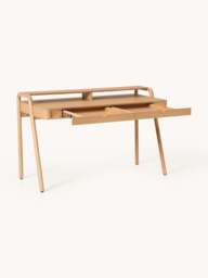 Wooden Desk Evrak with Drawers - thumbnail 2